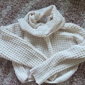 Garage cropped turtle neck sweater